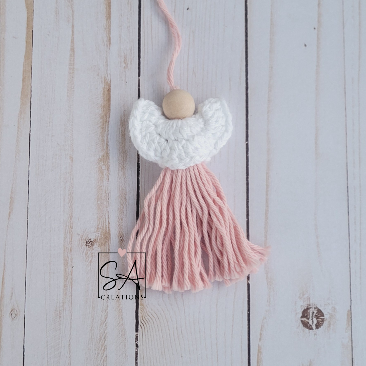 Crochet Angel Ornament