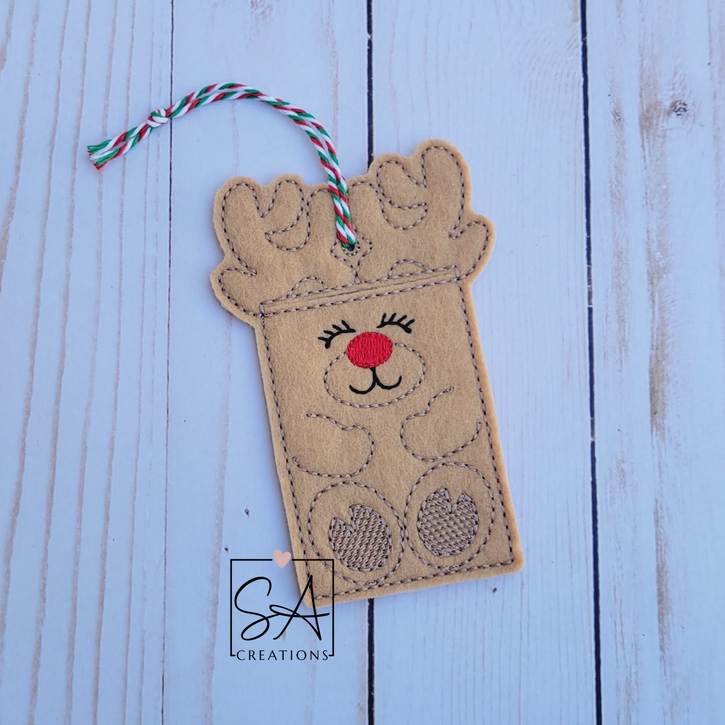 Reindeer Gift Card Holder