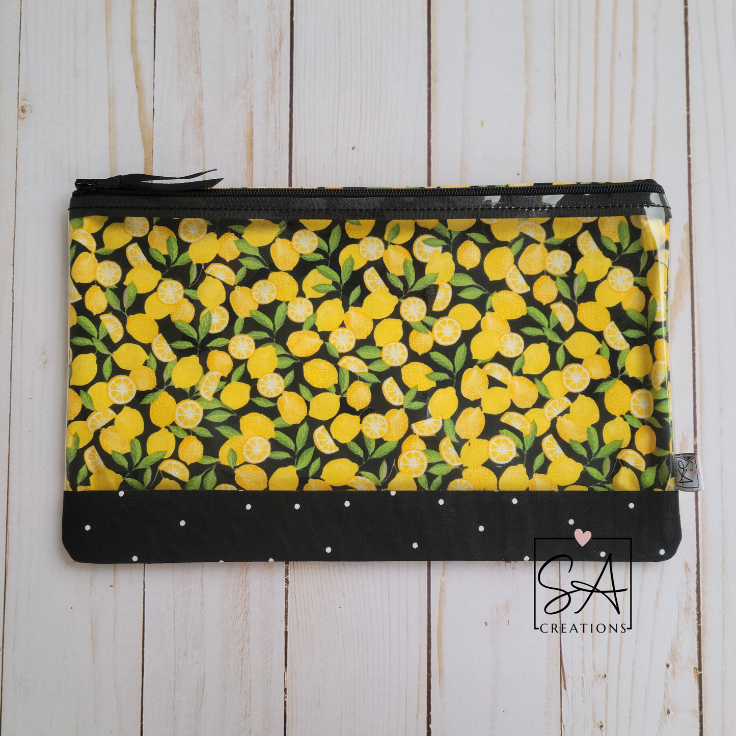 Lemon See Through Bag