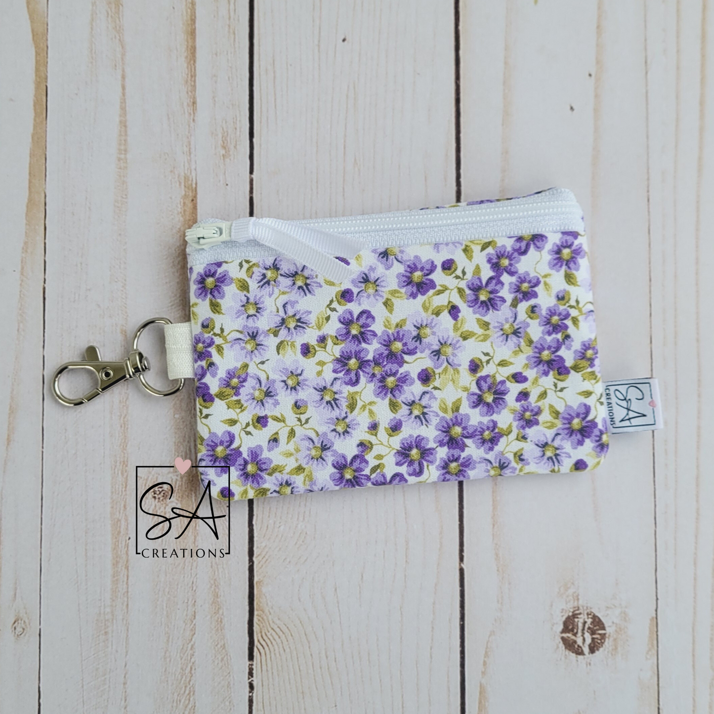 Purple Floral Mini Bag