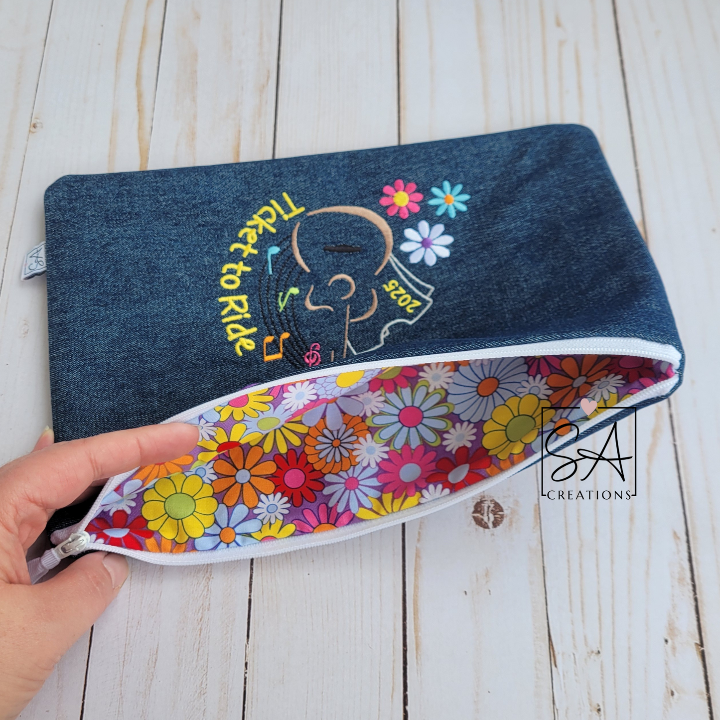 "Ticket to Ride" 2025 Diamond Painting Event Bag