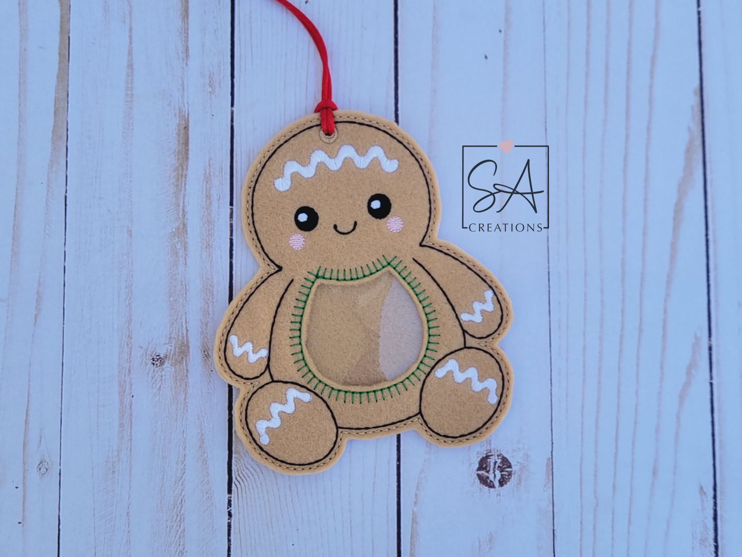 Gingerbread Man Treat Bag