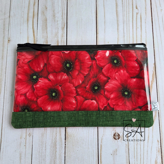 Poppies Poppies See Through Bag