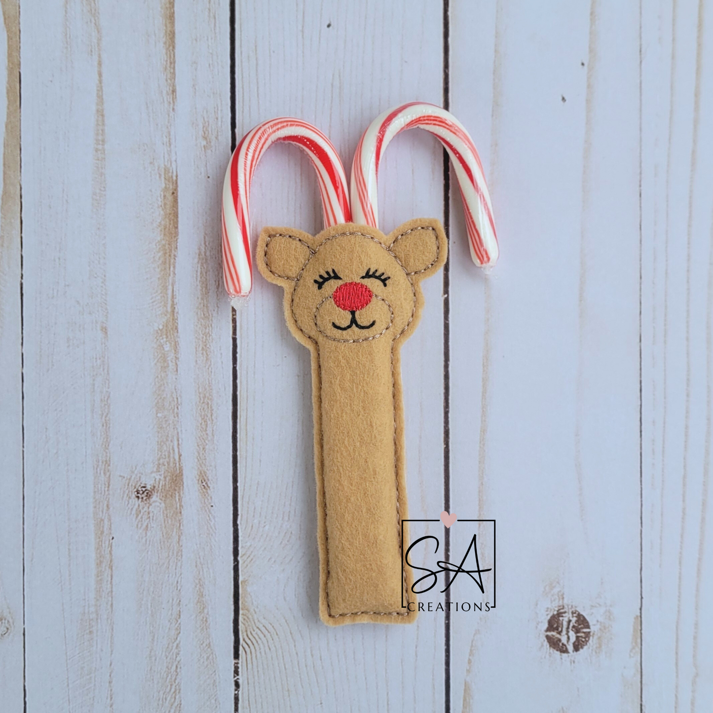 Reindeer Candy Cane Holders